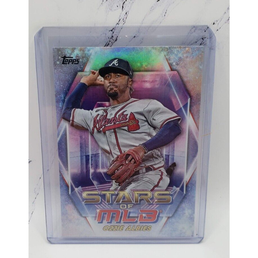 2023 Topps Series 1 Stars Of MLB #SMLB-28 Ozzie Albies Atlanta Braves